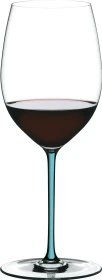 Riedel Fatto A Mano Cabernet/Merlot Rotweinglas türkis