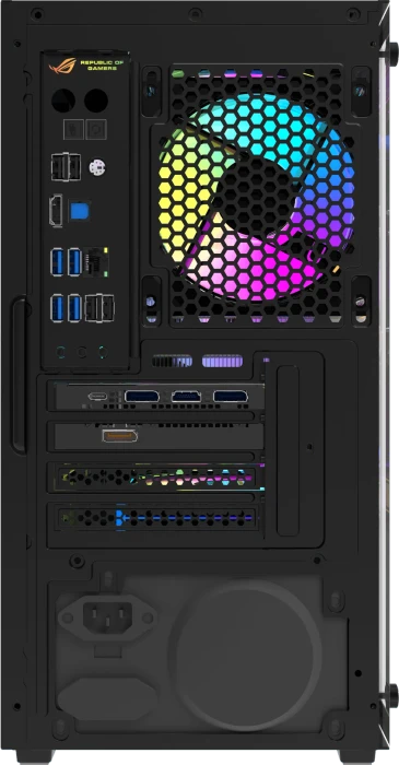 DarkFlash M305 Black, Glasfenster
