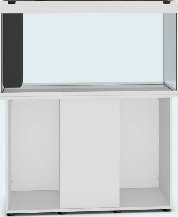 Juwel Rio 350 LED Aquarium-Set mit Unterschrank, weiß/weiß, 350l