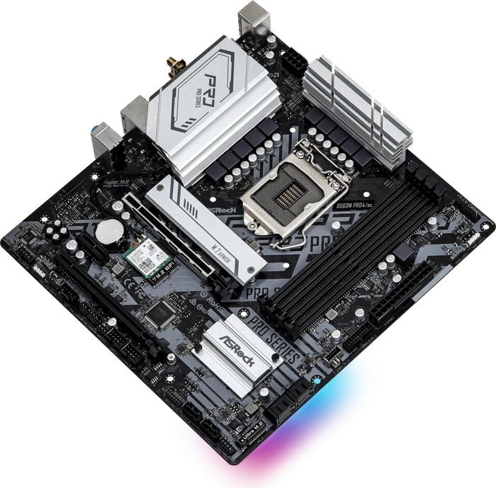 ASRock B560M Pro4/ac (Intel 1200)