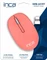Inca IWM-241RT Wireless Mouse rosa, USB Vorschaubild