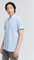 Tom Tailor Piqué mit Stretch Poloshirt kurzarm light metal blue (Herren) Vorschaubild