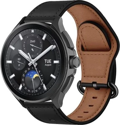 Xiaomi Ersatzband 165-225mm für Watch S1 Leder Aktivitäts-Tracker schwarz