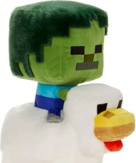 Mattel Minecraft Zombie Chicken Jockey 20cm