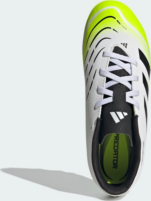 adidas Predator Club FG/MG cloud white/core black/lucid lemon (Junior)