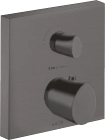 Hansgrohe Axor Starck Organic Thermostat Unterputz mit Ab- und Umstellventil brushed black chrome