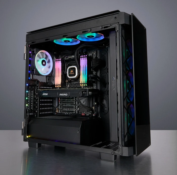 Corsair Obsidian 500D RGB SE, Glasfenster