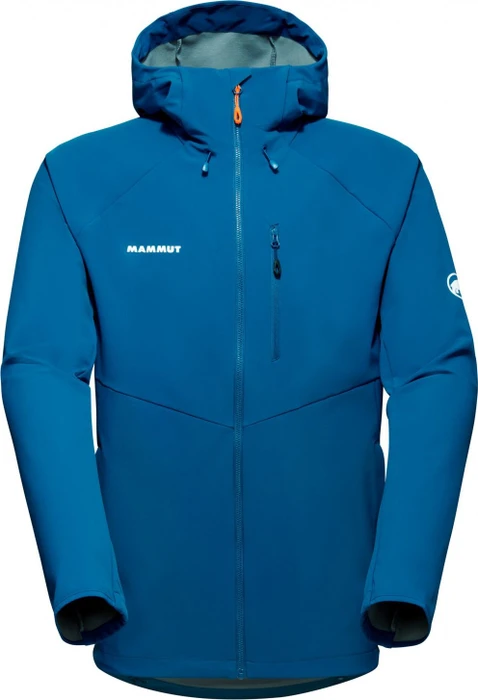 Mammut Ultimate Comfort SO Hooded Funktionsjacke ice (Herren)