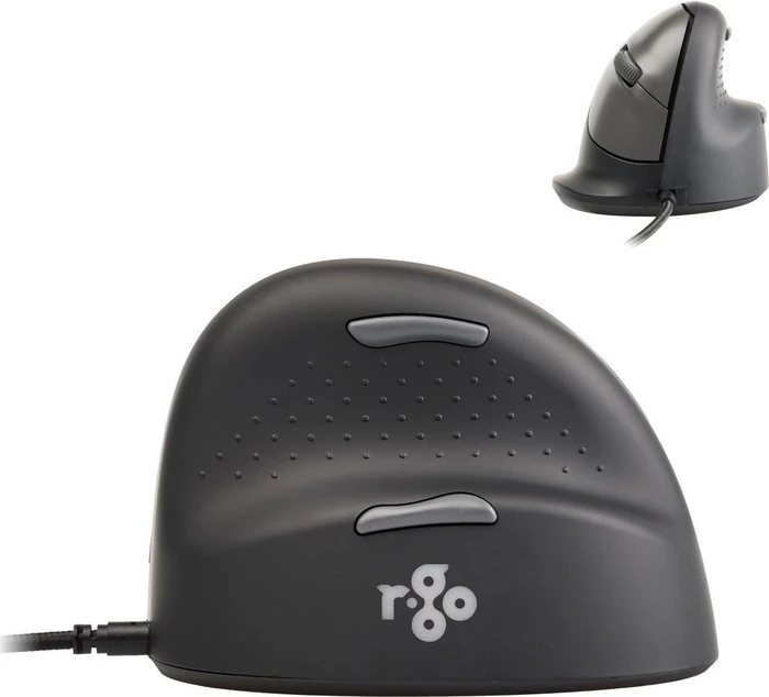 R-Go HE Break Mouse Vertikale Maus klein, USB