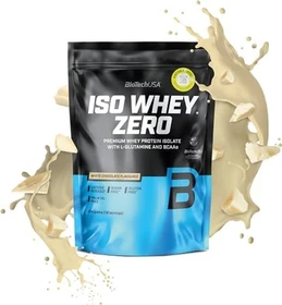 BioTech USA Iso Whey Zero Weiße Schokolade 454g