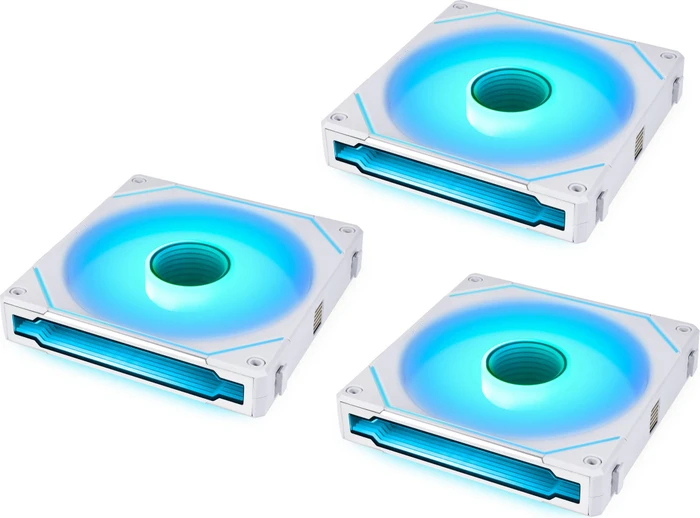 Lian Li Uni Fan SL-Infinity SL-INF140 Reverse Blade ARGB, weiß, 140mm, 3er-Pack