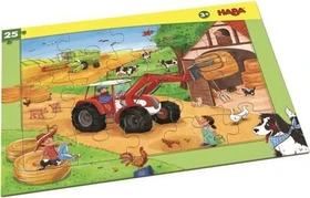 HABA Rahmenpuzzle Landmaschinen