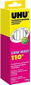 UHU Low Melt Heißklebepatronen transparent, 10 Stück