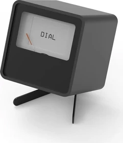 Streacom VU1 Dynamic Analogue Dials, Zeigermessgerät, Dial, schwarz, 1.5"
