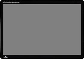 Calibrite ColorChecker Gray Balance CCGB, Farbkarte