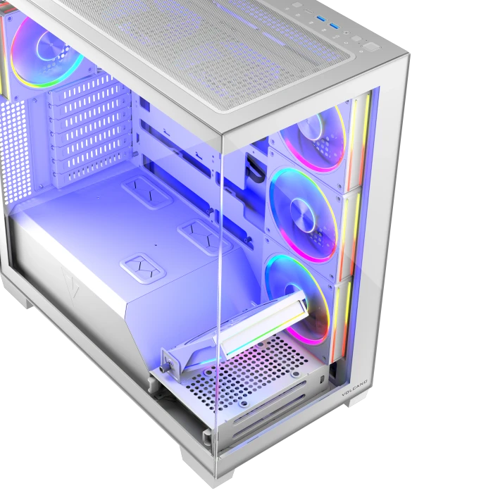 Modecom Volcano Stellar ARGB 8F White, Glasfenster