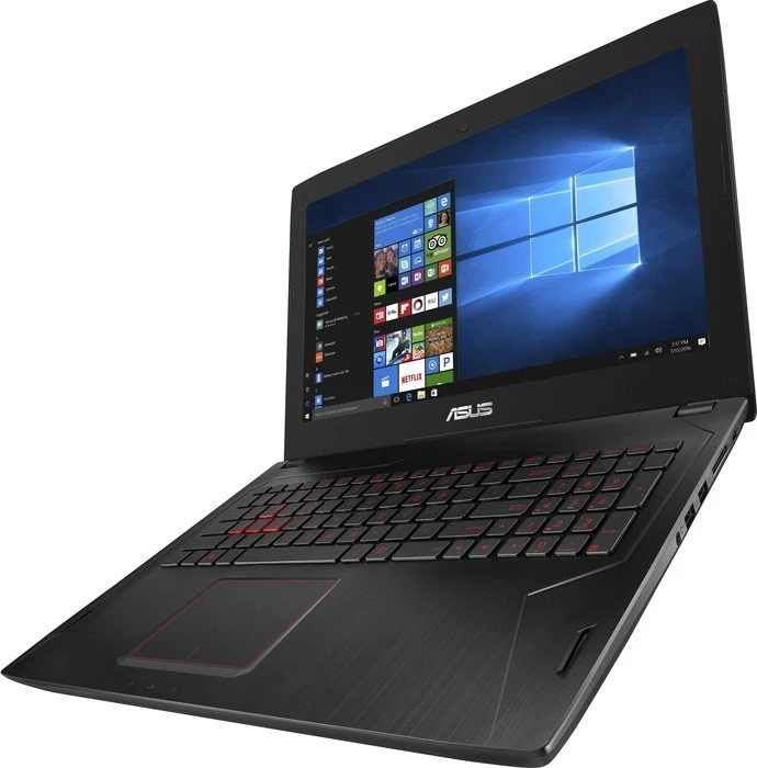 ASUS ROG FX502VM-DM112T, schwarz, Core i5-6300HQ, 8GB RAM, 256GB SSD, GeForce GTX 1060, DE