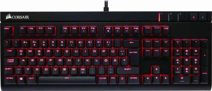 Corsair Strafe, MX RED, USB, DE