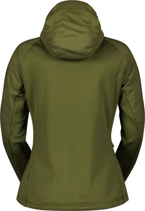 Scott Explorair Alpha Hoodie Funktionsjacke fir green/cloud pink (Damen)