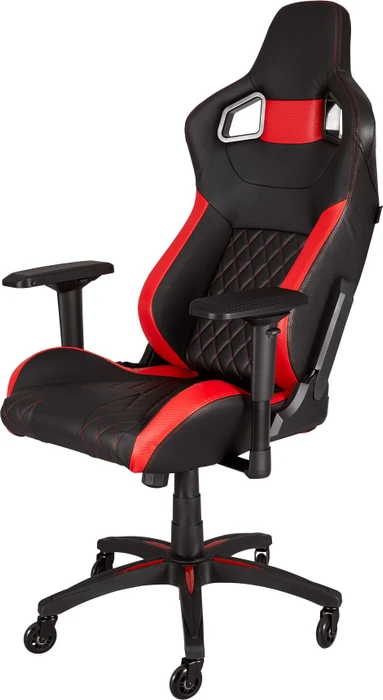 Corsair T1 Race Gamingstuhl, schwarz/rot