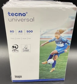 inapa tecno Universalpapier weiß, A5, 80g/m², 500 Blatt