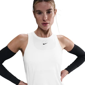 Nike One Classic Dri-FIT Funktionsshirt ärmellos weiß/schwarz (Damen)
