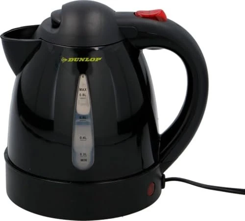 Dunlop 12V Camping Reise-Wasserkocher schwarz
