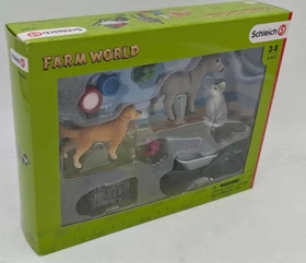 Schleich Farm World - Playset Fütterung auf dem Bauernhof