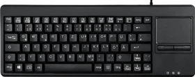 aixcase Ersatztastatur mit Touchpad für 19"-Rack, USB, DE