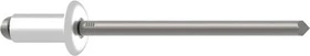 Gesipa A4 Edelstahl Flachrundkopf Blindniete 4x12mm, 500 Stück