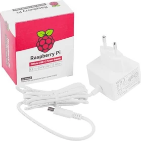 Raspberry Pi 5 Official Power Supply, 27W, weiß