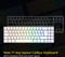 Drevo Calibur V2 TE PC/Mac, LEDs RGB, weiß, Gaote Outemu BLUE, USB, UK Vorschaubild