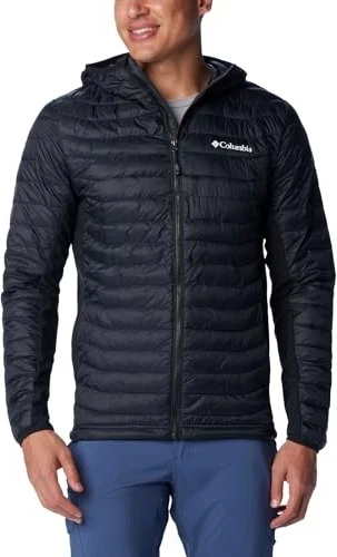 Columbia Powder Lite Hybrid Hooded Jacke schwarz (Herren)