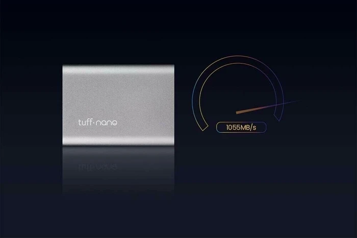 CalDigit Tuff nano, blau, 512GB, USB-C 3.1