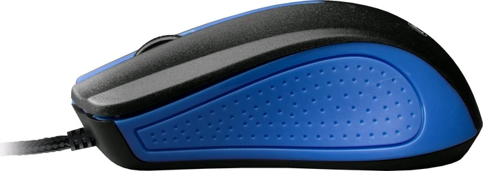 C-Tech WM-01B Wired Office Mouse schwarz/blau, USB