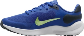 Nike Revolution 7 light ultramarine/dark obsidian/white/lime blast (Junior)