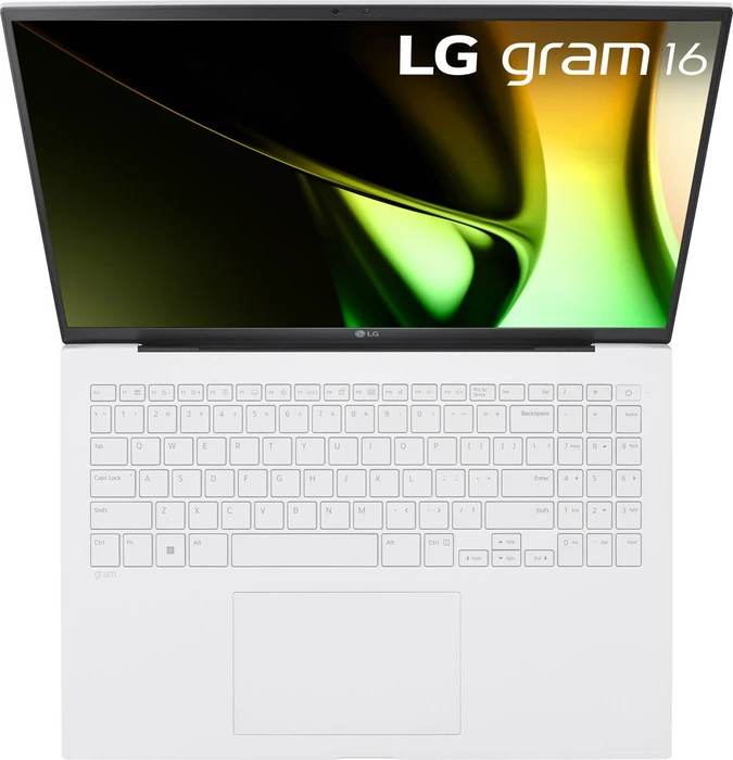 LG gram 16 (2024), weiß, Core Ultra 7 155H, 16GB RAM, 1TB SSD, DE
