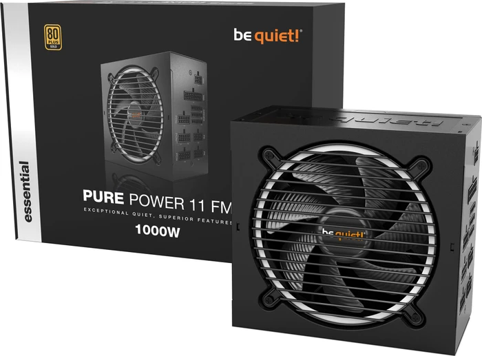 be quiet! Pure Power 11 FM 1000W, ATX 2.52