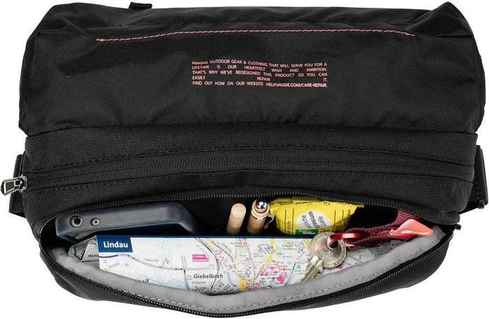 Vaude Rom III S Umhängetasche schwarz