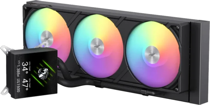 GameMax Glacier 360 BK, schwarz