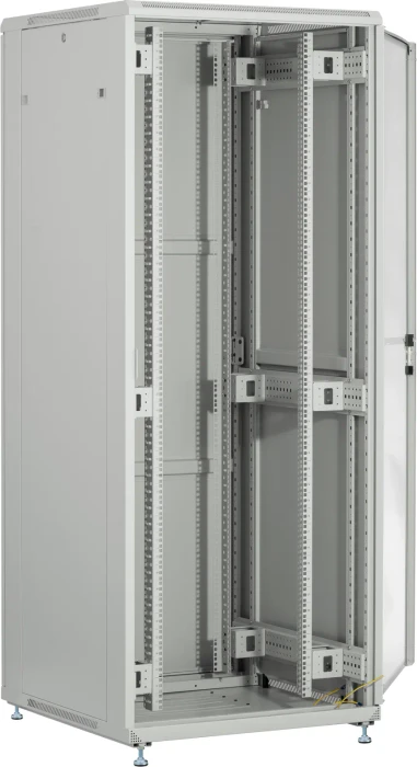 EFB Elektronik PEL 19" Netzwerkschrank 42HE, vormontiert, eigenbelüftet, Sicherheitsglastür, IP20, RAL 7035, 1000mm tief