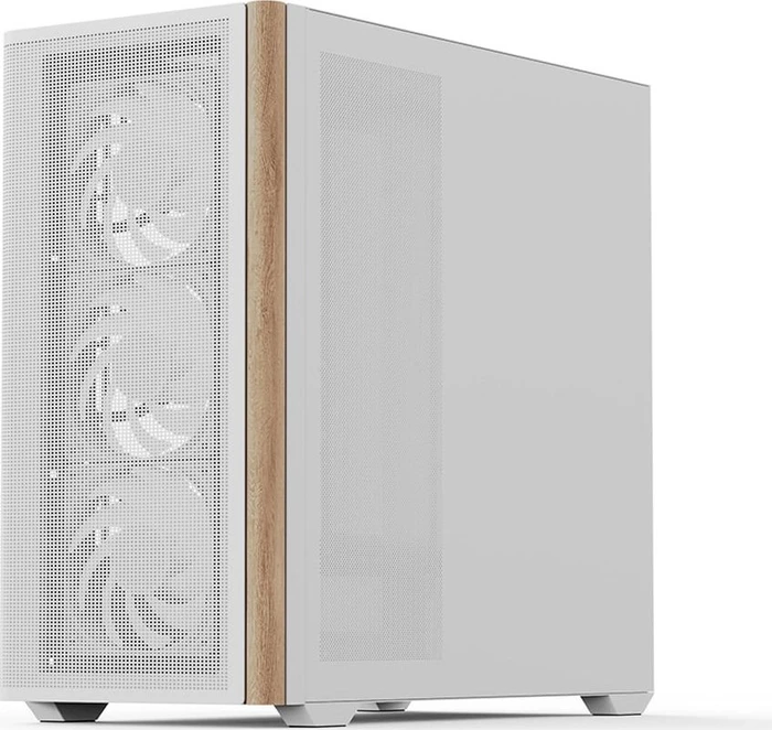 AeroCool D301A White, inkl. 4x Lüfter, Lüfter LED ARGB, Glasfenster