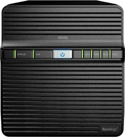 Synology DiskStation DS420j, 1GB RAM, 1x RJ-45 1000Base-T, 2x USB-A 3.0
