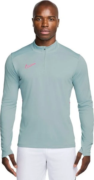 Nike Academy Dri-FIT Football 1/4-Zip Funktionsshirt langarm ocean cube/hyper pink (Herren)