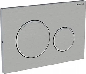 Geberit Sigma20 Betätigungsplatte verschraubbar gebürstet, easy-to-clean-beschichtet/poliert