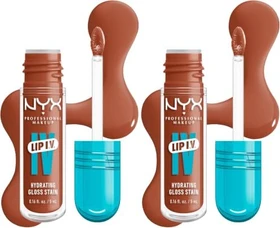 NYX Lip I.V. Hydrating Gloss Stain caramel drip, 5ml