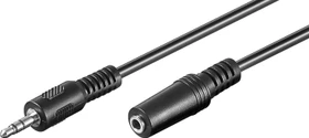 Wentronic Goobay AVK 181-500 3.5mm Klinke Verlängerungskabel 5m