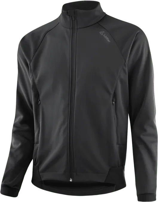 Löffler Cosmos WS Warm CF Fahrradjacke schwarz (Herren)