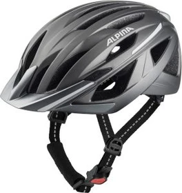 Alpina Haga LED Helm dark silver matt