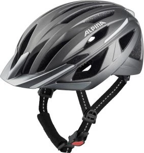 Alpina Haga LED Helm dark silver matt